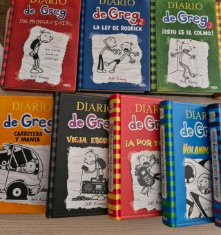 Coleccióm libros el diario de Greg