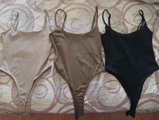 Lote 3 Bodys Tirantes Talla Única