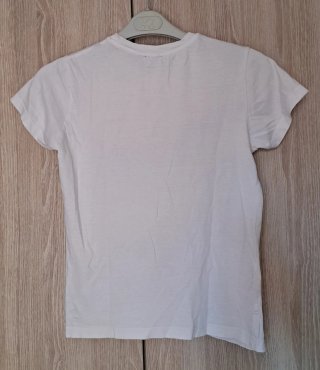 Camiseta Diesel Blanca Estampada