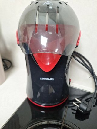 Palomitera Cecotec Roja y Negra