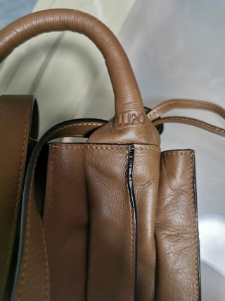 Bolso Lupo Abanico Marrón