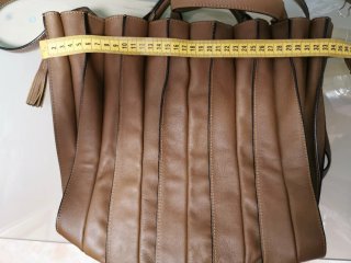 Bolso Lupo Abanico Marrón
