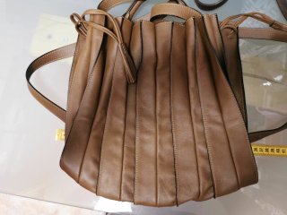Bolso Lupo Abanico Marrón