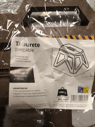 TABURETE PLEGABLE NUEVO