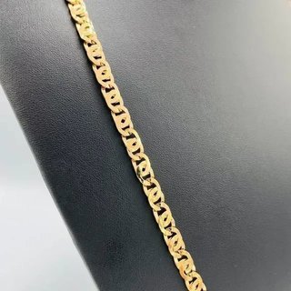 Cadena Tipo Cartier Tigre 6mm 18K