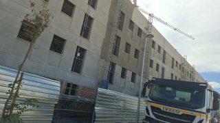 revestimiento fachada mortero