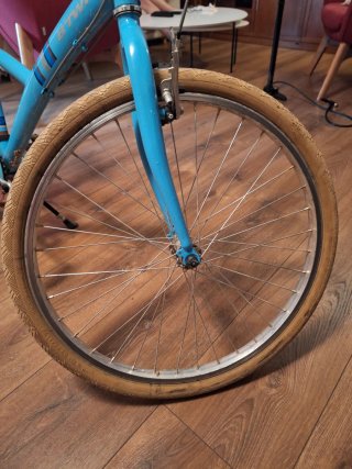 Bicicleta infantil Decathlon azul