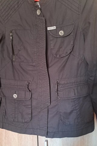 Chaqueta ONLY verde militar Talla XS