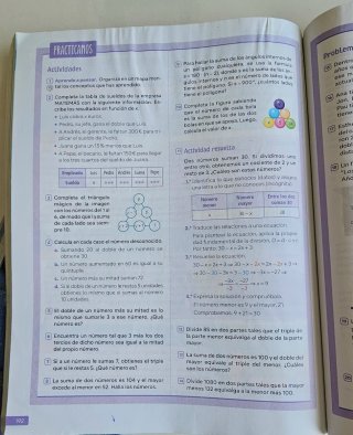 Matemáticas 1 secundaria Revuela