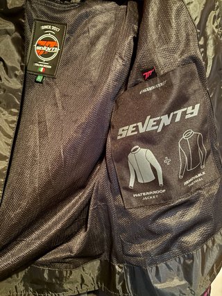 Chaqueta Moto Verano SEVENTY SD-JT68 GRIS/ROSA