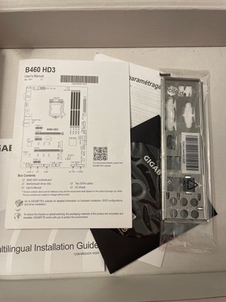 Placa Base Gigabyte B460 HD3 Intel