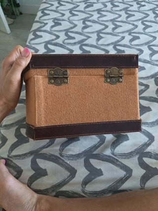 Caja de viaje vintage