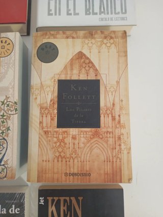 Lote 6 libros Ken Follet