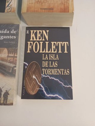 Lote 6 libros Ken Follet
