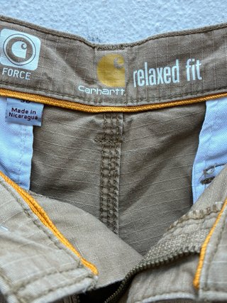 Pantalón corto cargo Carhartt Force beige