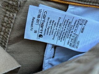 Pantalón corto cargo Carhartt Force beige