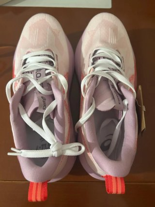 Zapatillas ASICS Rosa y Morado