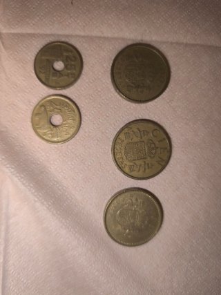 Monete antiche Spagna/Argentina/Uruguay