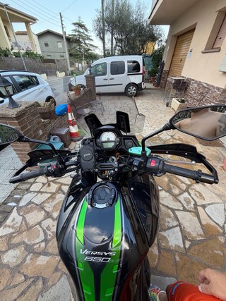 Kawasaki Versys 650 Adventure Verde