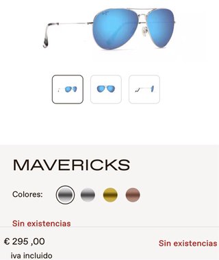 Maui Jim Aviator Unisex Polarizado