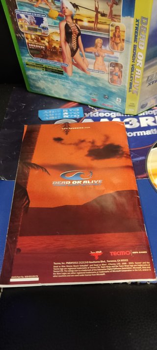 DEAD OR ALIVE XTREME BEACH VOLLEYBALL XBOX