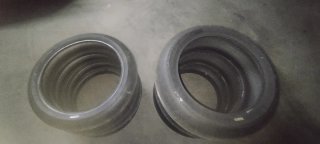 Neumáticos moto Slick para quemar rueda.