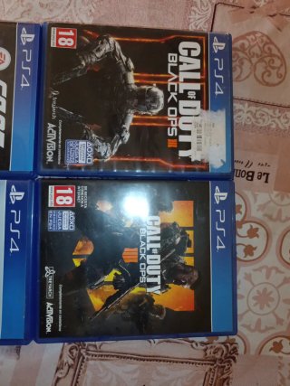 Lote 4 Juegos PS4: Call of Duty, FC 25, NFS