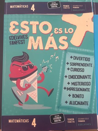 Matemáticas 4, Segundo Ciclo Primaria, Fanfest