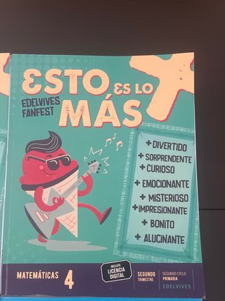 Matemáticas 4, Segundo Ciclo Primaria, Fanfest