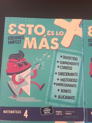 Matemáticas 4, Segundo Ciclo Primaria, Fanfest