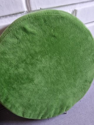2 Cojines redondos estampados de sandía y lima