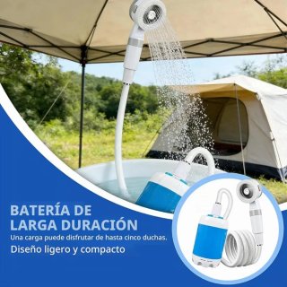 Ducha Portátil Camping Bomba 6000 mAh