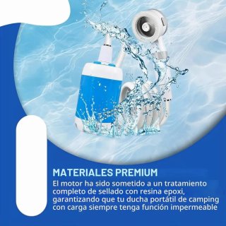 Ducha Portátil Camping Bomba 6000 mAh