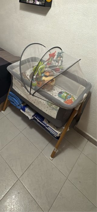 Cuna Gris Para bebe