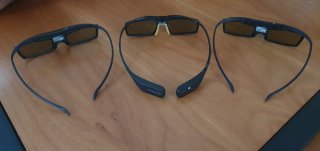 3 occhiali Samsung 3D Active  Nuovi