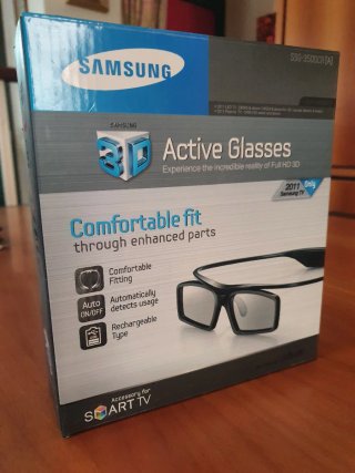 3 occhiali Samsung 3D Active  Nuovi