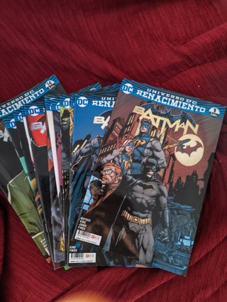 Pack Batman Universo Renacimiento 1-14 Tom King