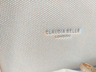 Bolso shopper Claudia Belle beige con cartera