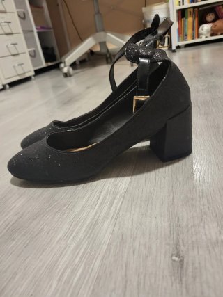 Zapatos de fiesta Marypaz negros talla 38