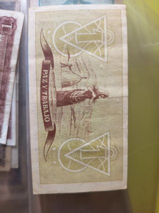 Billete 1 Peseta Consejo Asturias León 1937