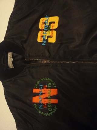 Cazadora Naf Naf Negra