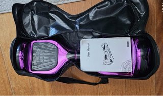 Hoverboard Metálico Morado