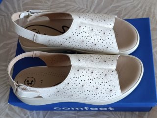 Sandalias Comfeet Talla 41 Beige