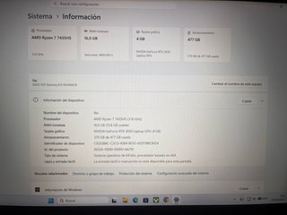 Portátil Gaming ASUS TUF Gaming A15
