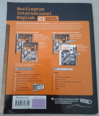 WORKBOOK. Burlington Internacional English. C1