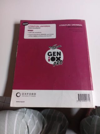 Literatura Universal 1º Bachillerato. Libro del...