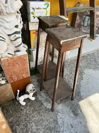 Estantería para plantas de madera