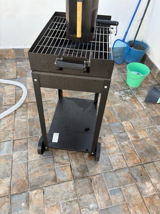 Barbacoa de Carbón con Accesorios