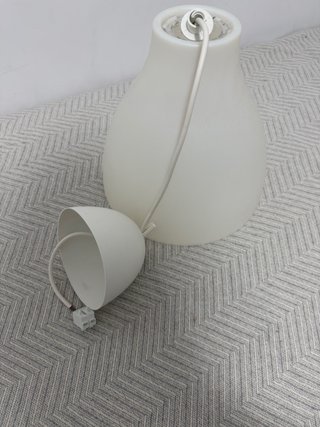 Lámparas de cristal y plástico