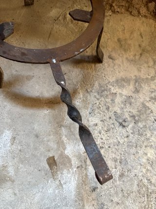Soporte de hierro forjado para cocina